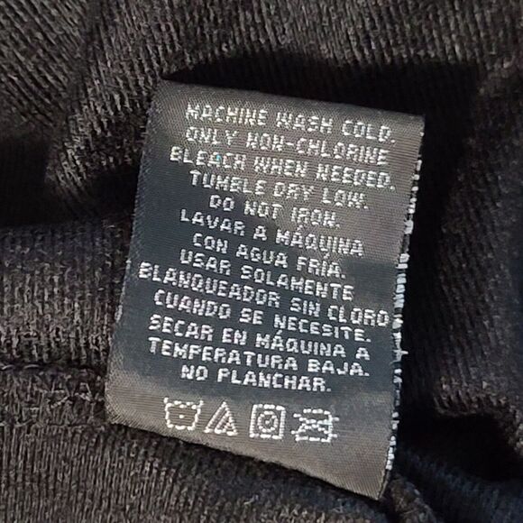 Starter Mens Jacket Black Size 3XL 100% Polyester Zip Windbreaker Long Sleeve - Picture 9 of 12